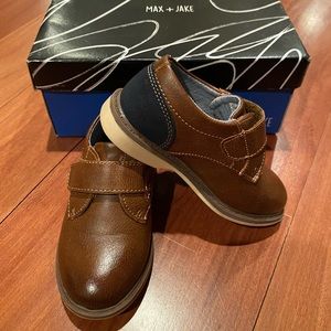 Max + Jake toddler dress shoes. Worn once. Like New